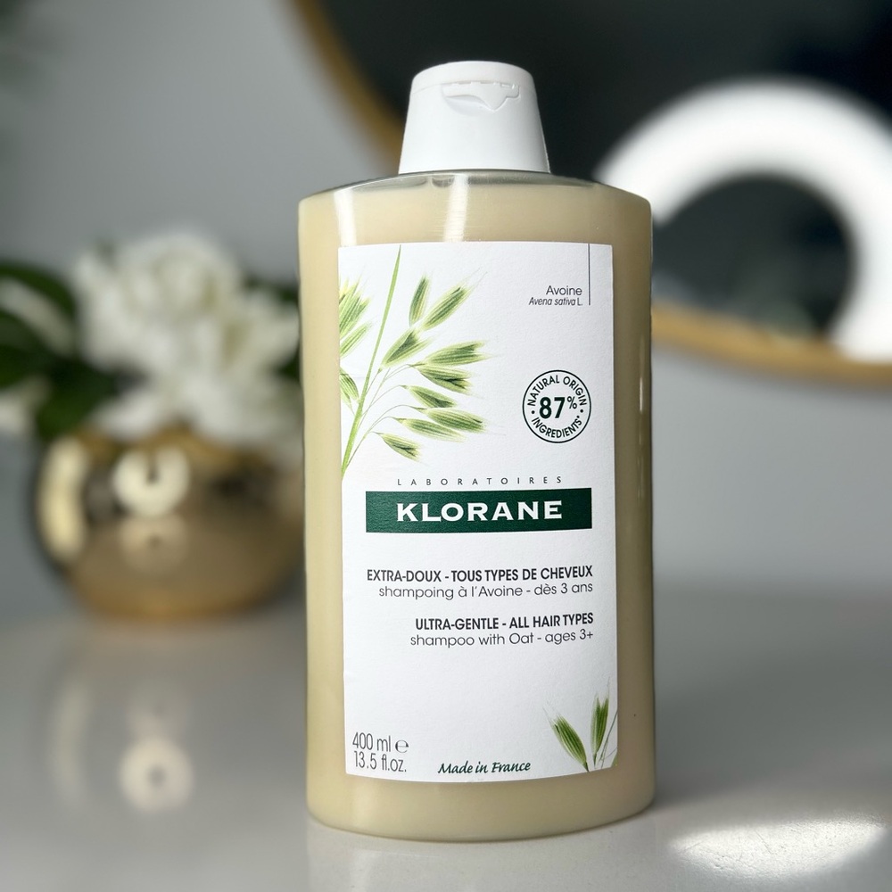 Klorane Ultra-Gentle Shampoo with Oat Milk (plant-based shampoo)